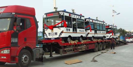 4臺陜西寶雞市渭濱區(qū)移動警務(wù)室“啟用”便利群眾保平安