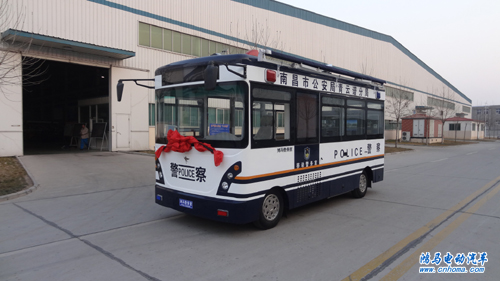 江西南昌移動警務室發(fā)車——助力綜合警務改革