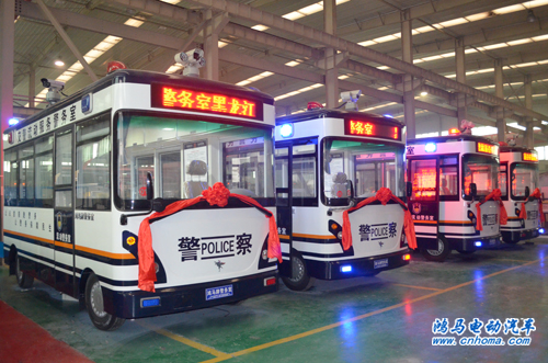 黑龍江虎林首發(fā)4臺移動警務(wù)室——打造與時俱進(jìn)的“微型派出所”